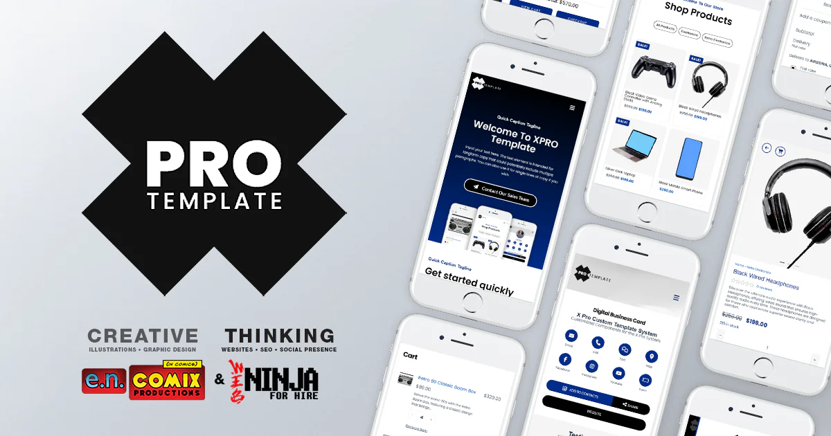 Unlock Your Web Potential With XPRO TEMPLATE SYSTEM